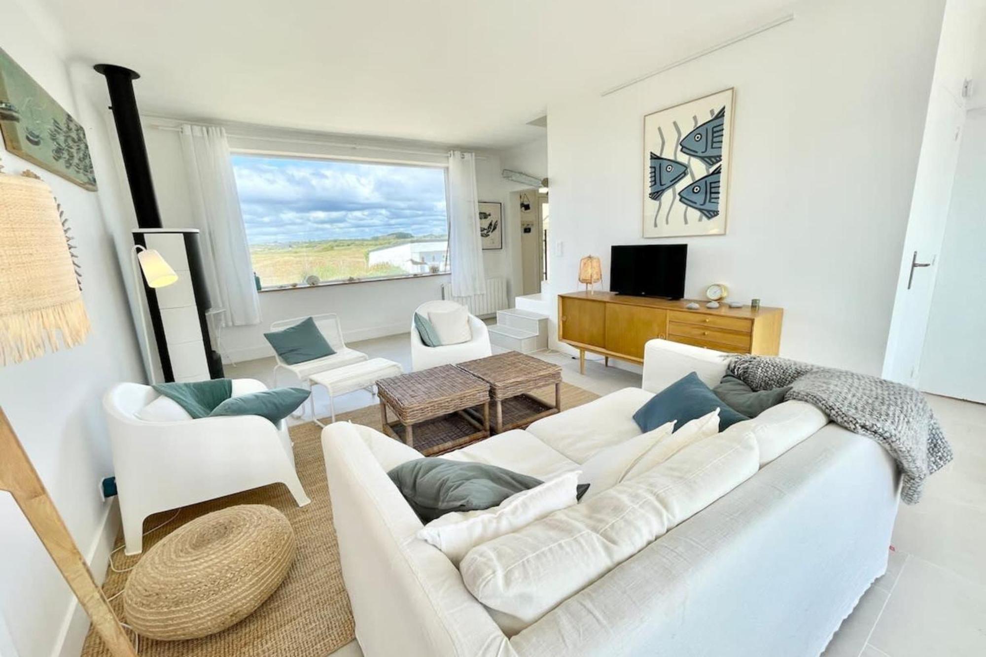 Maison Ultra Coconning Jardin Face Aux Plages Ploemeur Exterior foto